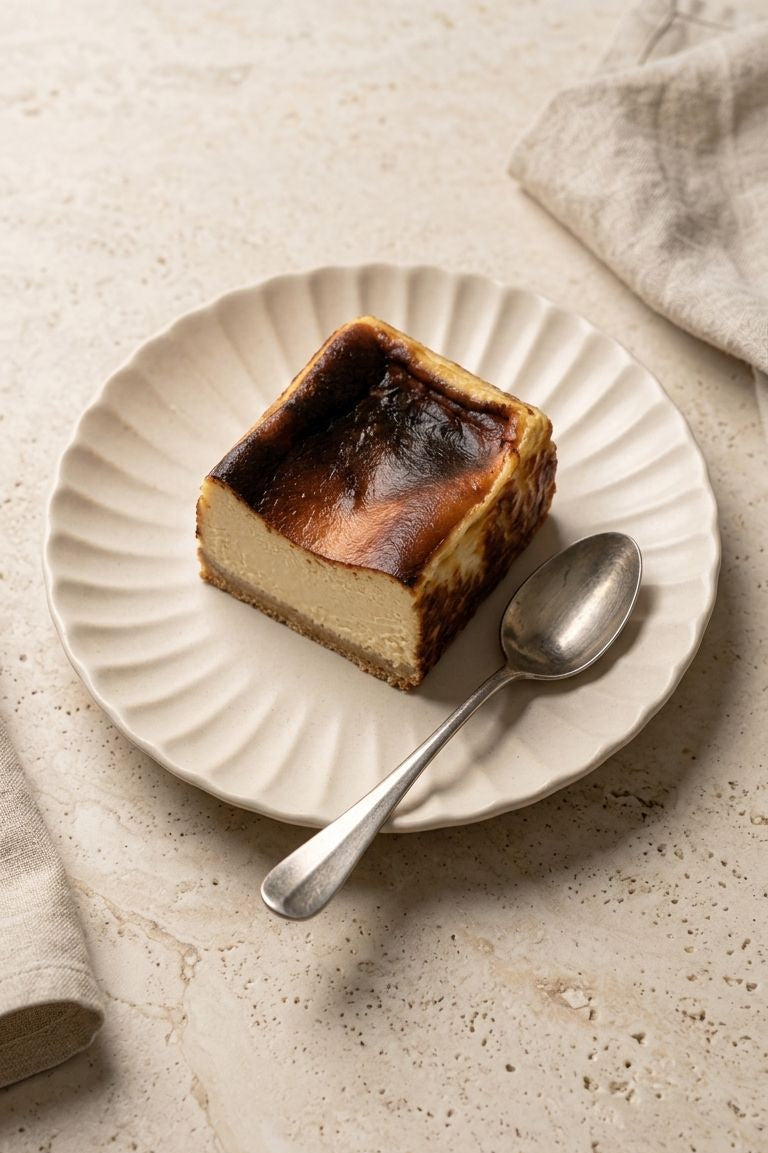 A. Signature Burnt Cheesecake with Almond base