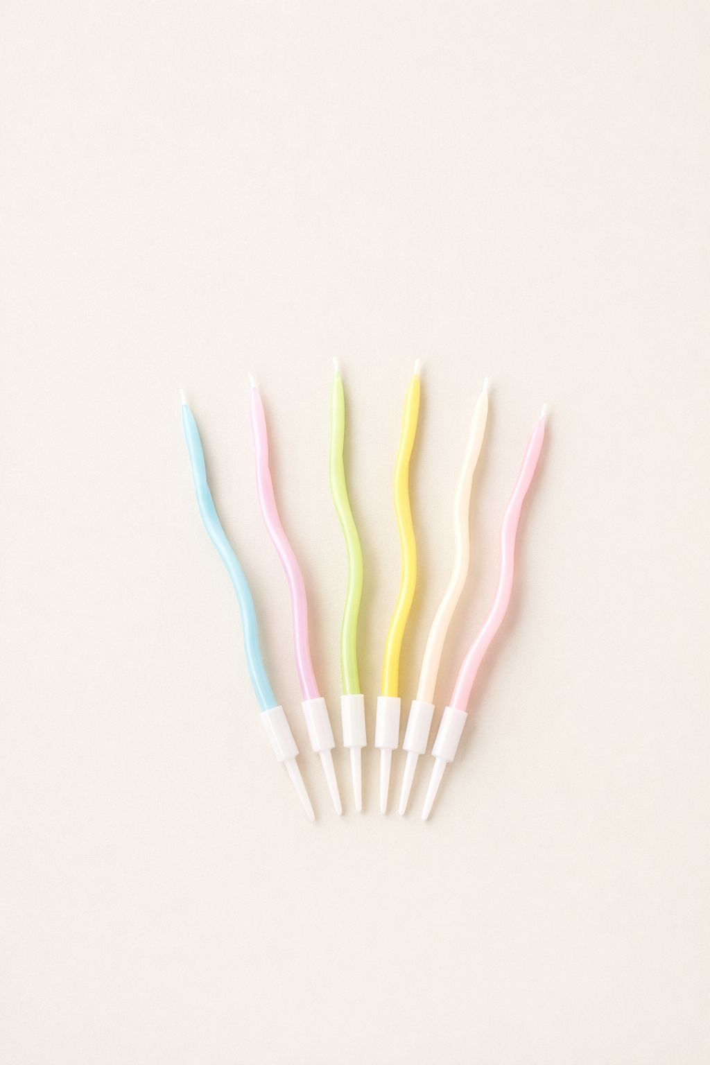 Multi-colour Twist Candle